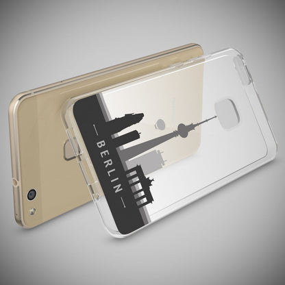 Huawei P10 Lite Hülle Handyhülle von NALIA, Slim Silikon Motiv Cover Schutzhülle Artificial Flowers NALIA