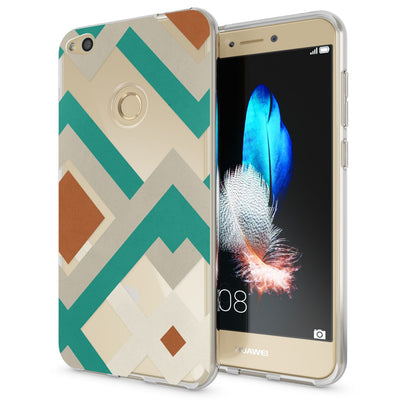 NALIA Handyhülle kompatibel mit Huawei P8 Lite 2017, Motiv Design Slim Silikon Case Cover, Crystal Schutzhülle Handy-Tasche Dünn, Muster Etui Backcover Smart-Phone Hülle Princess Pink NALIA SlimFit Hülle