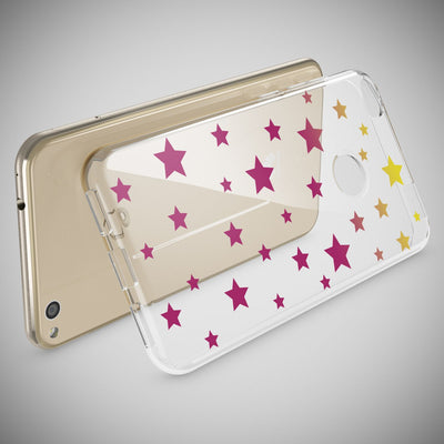NALIA Handyhülle kompatibel mit Huawei P8 Lite 2017, Motiv Design Slim Silikon Case Cover, Crystal Schutzhülle Handy-Tasche Dünn, Muster Etui Backcover Smart-Phone Hülle Princess Pink NALIA SlimFit Hülle