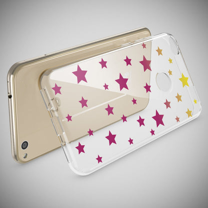 Huawei P8 Lite 2017 Hülle Handyhülle von NALIA, Slim Silikon Motiv Schutz Case Princess Pink NALIA