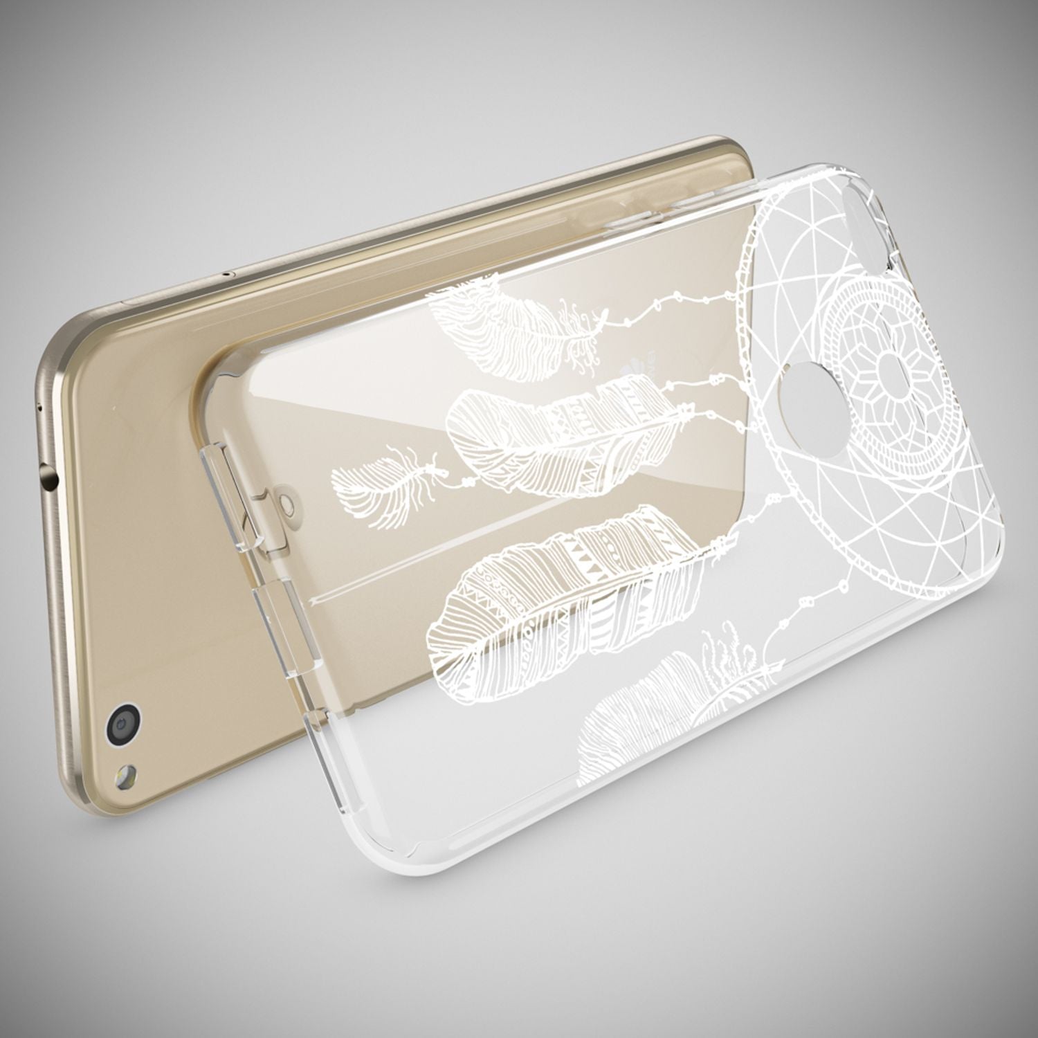 Huawei P8 Lite 2017 Hülle Handyhülle von NALIA, Slim Silikon Motiv Schutz Case Princess Pink NALIA