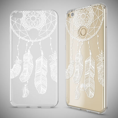 Huawei P8 Lite 2017 Hülle Handyhülle von NALIA, Slim Silikon Motiv Schutz Case Princess Pink NALIA