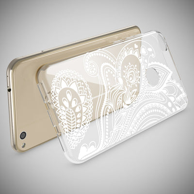 NALIA Handyhülle kompatibel mit Huawei P8 Lite 2017, Motiv Design Slim Silikon Case Cover, Crystal Schutzhülle Handy-Tasche Dünn, Muster Etui Backcover Smart-Phone Hülle Always Happy NALIA SlimFit Hülle