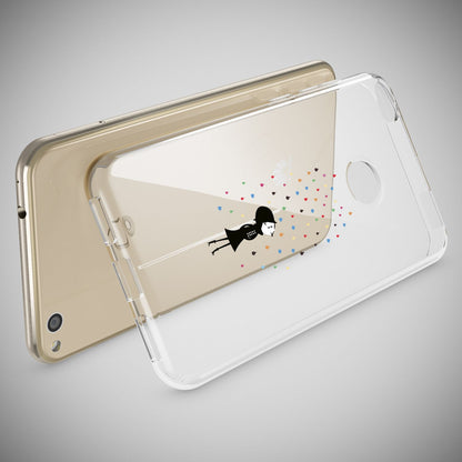 Huawei P8 Lite 2017 Hülle Handyhülle von NALIA, Slim Silikon Motiv Schutz Case Circle Flowers NALIA