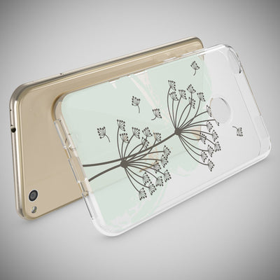 NALIA Handyhülle kompatibel mit Huawei P8 Lite 2017, Motiv Design Slim Silikon Case Cover, Crystal Schutzhülle Handy-Tasche Dünn, Muster Etui Backcover Smart-Phone Hülle Circle Flowers NALIA SlimFit Hülle