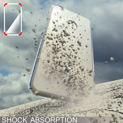 NALIA Handyhülle kompatibel mit Huawei P8 Lite 2017, Motiv Design Slim Silikon Case Cover, Crystal Schutzhülle Handy-Tasche Dünn, Muster Etui Backcover Smart-Phone Hülle Pattern Flowers NALIA SlimFit Hülle