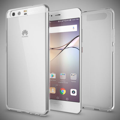 NALIA Handyhülle kompatibel mit Huawei P10, Ultra-Slim Soft TPU Silikon Case Cover, Crystal Clear Schutzhülle Dünn Durchsichtig, Etui Handy-Tasche Backcover Bumper Smart-Phone Hülle - Transparent Default Title NALIA Transparente Hülle
