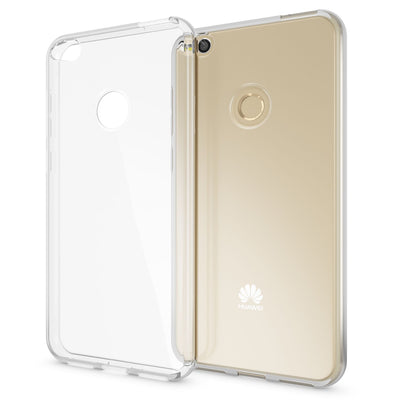 NALIA Transparente Silikonhülle für Huawei P8 Lite (2017) – Anti-Gelb & Rutschfest – GLAZE (Handyhülle Kristallklar, Schlank & Stoßfest) – Marke aus Berlin Default Title NALIA Transparente Hülle