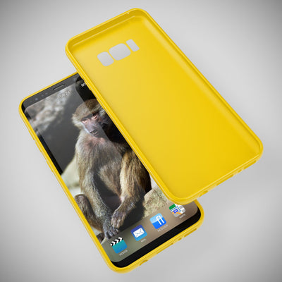 NALIA Handyhülle kompatibel mit Samsung Galaxy S8 Plus, Jelly Case Schutzhülle Ultra-Slim Silikon Back-Cover, Dünne Gummi Hülle Handy-Tasche Schale, Smart-Phone Bumper Skin Etui Schwarz NALIA Protective Hülle