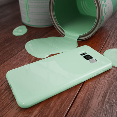 NALIA Handyhülle kompatibel mit Samsung Galaxy S8 Plus, Jelly Case Schutzhülle Ultra-Slim Silikon Back-Cover, Dünne Gummi Hülle Handy-Tasche Schale, Smart-Phone Bumper Skin Etui Schwarz NALIA Protective Hülle
