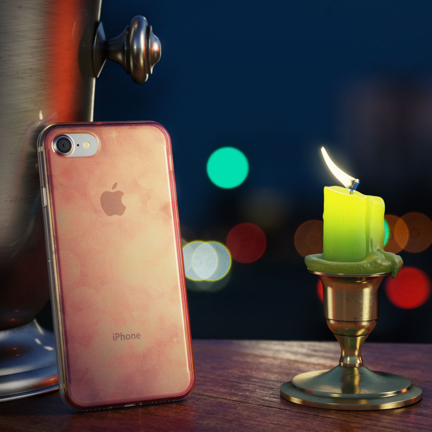 NALIA Handy Hülle für iPhone SE 2020 / 8 / 7, Motiv Case Cover Schutz Tasche TPU NALIA