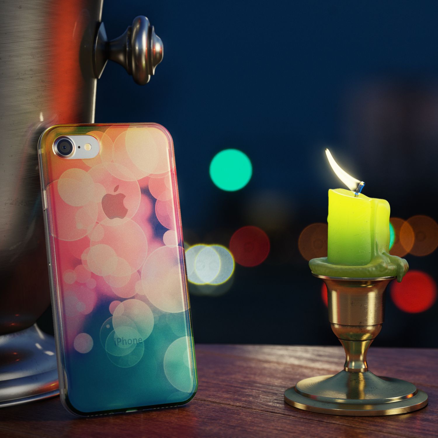 NALIA Handy Hülle für iPhone SE 2020 / 8 / 7, Motiv Case Cover Schutz Tasche TPU NALIA