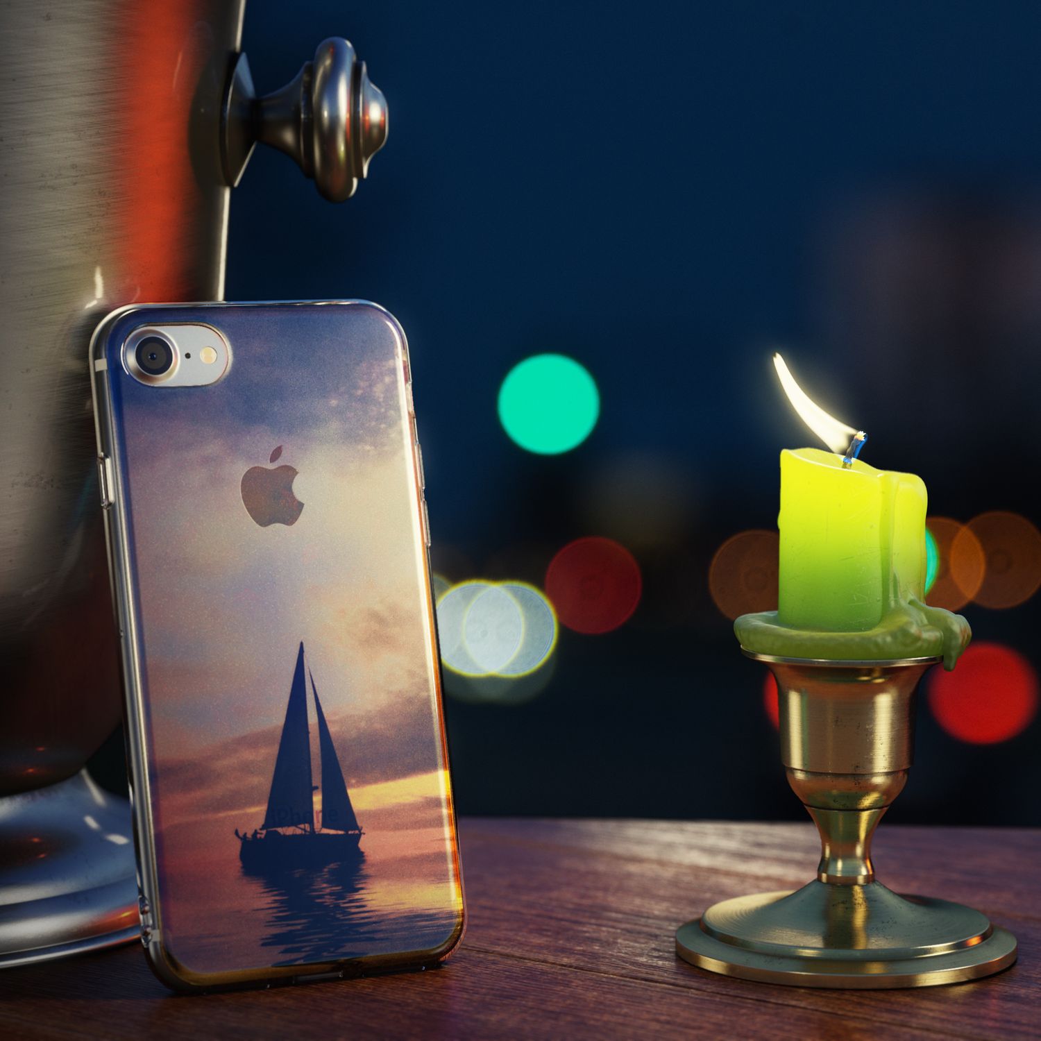 NALIA Handy Hülle für iPhone SE 2020 / 8 / 7, Motiv Case Cover Schutz Tasche TPU NALIA