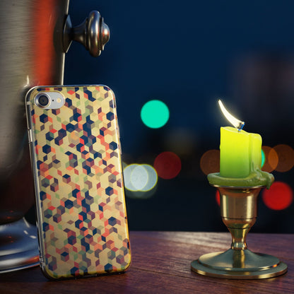 NALIA Handy Hülle für iPhone SE 2020 / 8 / 7, Motiv Case Cover Schutz Tasche TPU NALIA