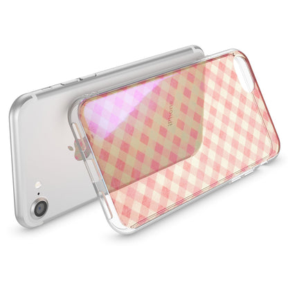 NALIA Handy Hülle für iPhone SE 2020 / 8 / 7, Motiv Case Cover Schutz Tasche TPU NALIA