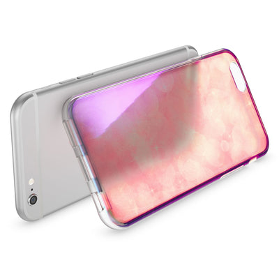 NALIA Handyhülle kompatibel mit iPhone 6 6S, Motiv Glitzer Design Slim Silikon Case Cover, Crystal Schutzhülle Dünn Durchsichtig, Handy-Tasche Hülle Backcover Bumper Etui Pastel Geometry NALIA Protective Hülle