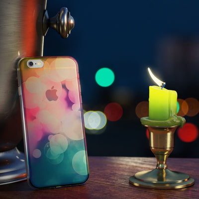NALIA Handyhülle kompatibel mit iPhone 6 6S, Motiv Glitzer Design Slim Silikon Case Cover, Crystal Schutzhülle Dünn Durchsichtig, Handy-Tasche Hülle Backcover Bumper Etui Pastel Geometry NALIA Protective Hülle