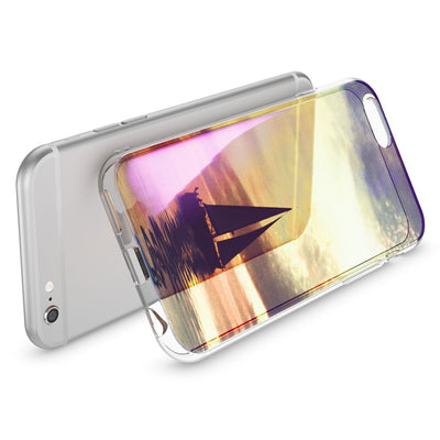 NALIA Handyhülle kompatibel mit iPhone 6 6S, Motiv Glitzer Design Slim Silikon Case Cover, Crystal Schutzhülle Dünn Durchsichtig, Handy-Tasche Hülle Backcover Bumper Etui Pastel Cubes NALIA Protective Hülle