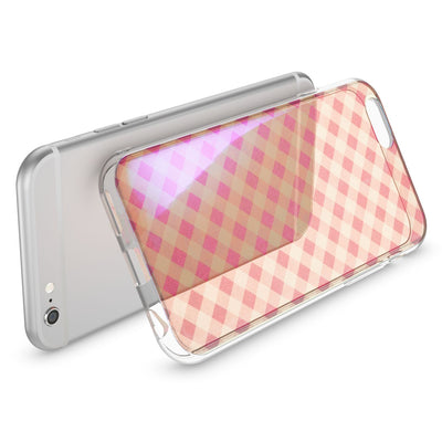 NALIA Handyhülle kompatibel mit iPhone 6 6S, Motiv Glitzer Design Slim Silikon Case Cover, Crystal Schutzhülle Dünn Durchsichtig, Handy-Tasche Hülle Backcover Bumper Etui NALIA Protective Hülle
