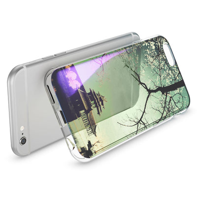 NALIA Handyhülle kompatibel mit iPhone 6 6S, Motiv Glitzer Design Slim Silikon Case Cover, Crystal Schutzhülle Dünn Durchsichtig, Handy-Tasche Hülle Backcover Bumper Etui NALIA Protective Hülle