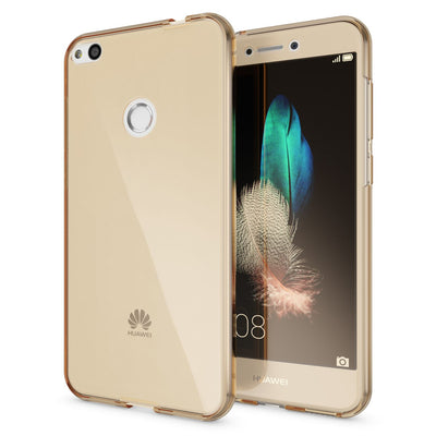 NALIA 360 Grad Hülle kompatibel mit Huawei P8 Lite 2017, Full Cover Rundum Doppel-Schutz Handyhülle, Dünnes Ganzkörper Silikon Case, Transparente Schutzhülle Vorne & Hinten Schale Transparent NALIA Protective Hülle