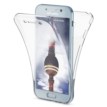 Samsung Galaxy A5 2017 Hülle 360 Handyhülle von NALIA, Full Cover Rundum TPU Case NALIA