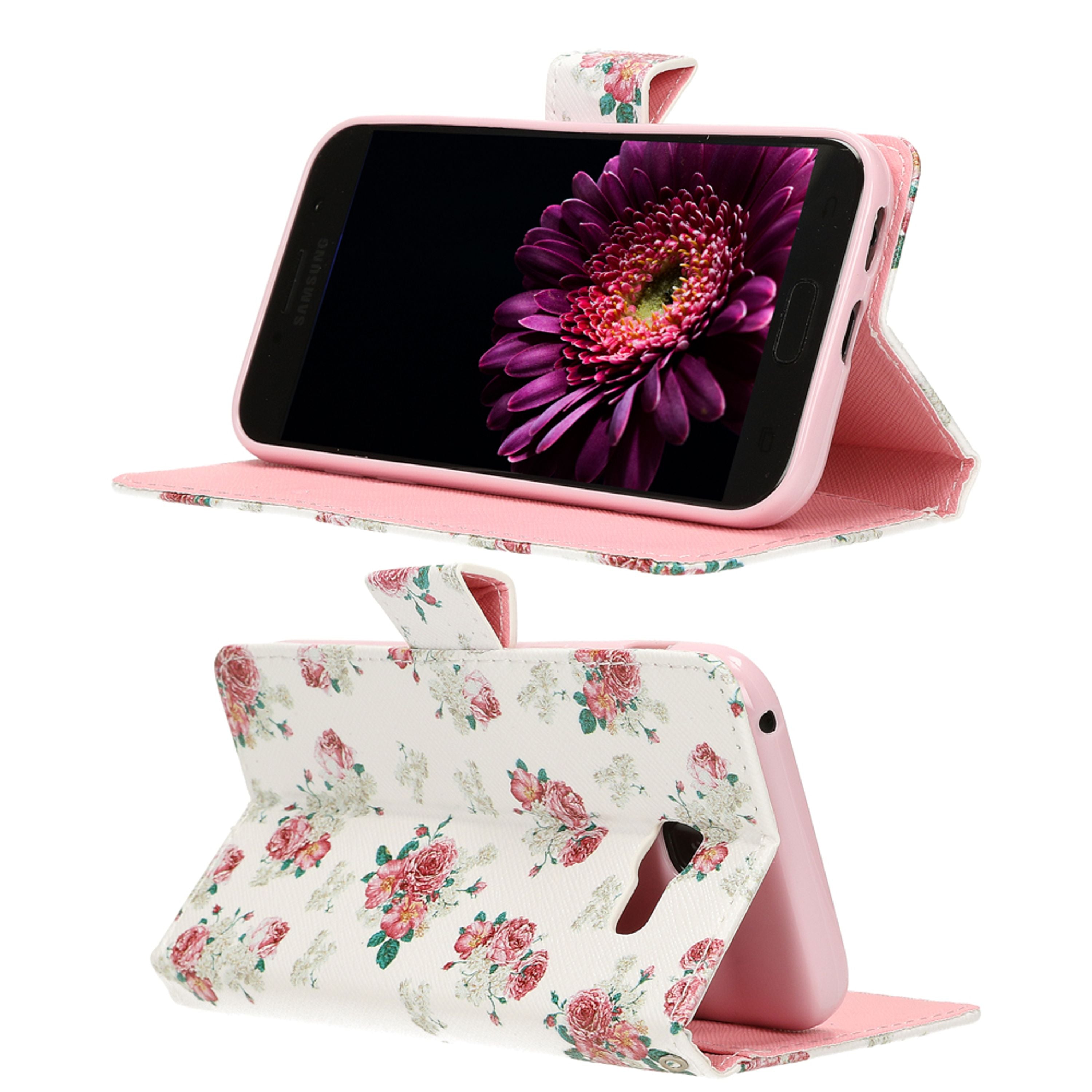 Samsung Galaxy A5 2017 Flipcase von NALIA, Kunstleder Book Case Etui Flipcase NALIA