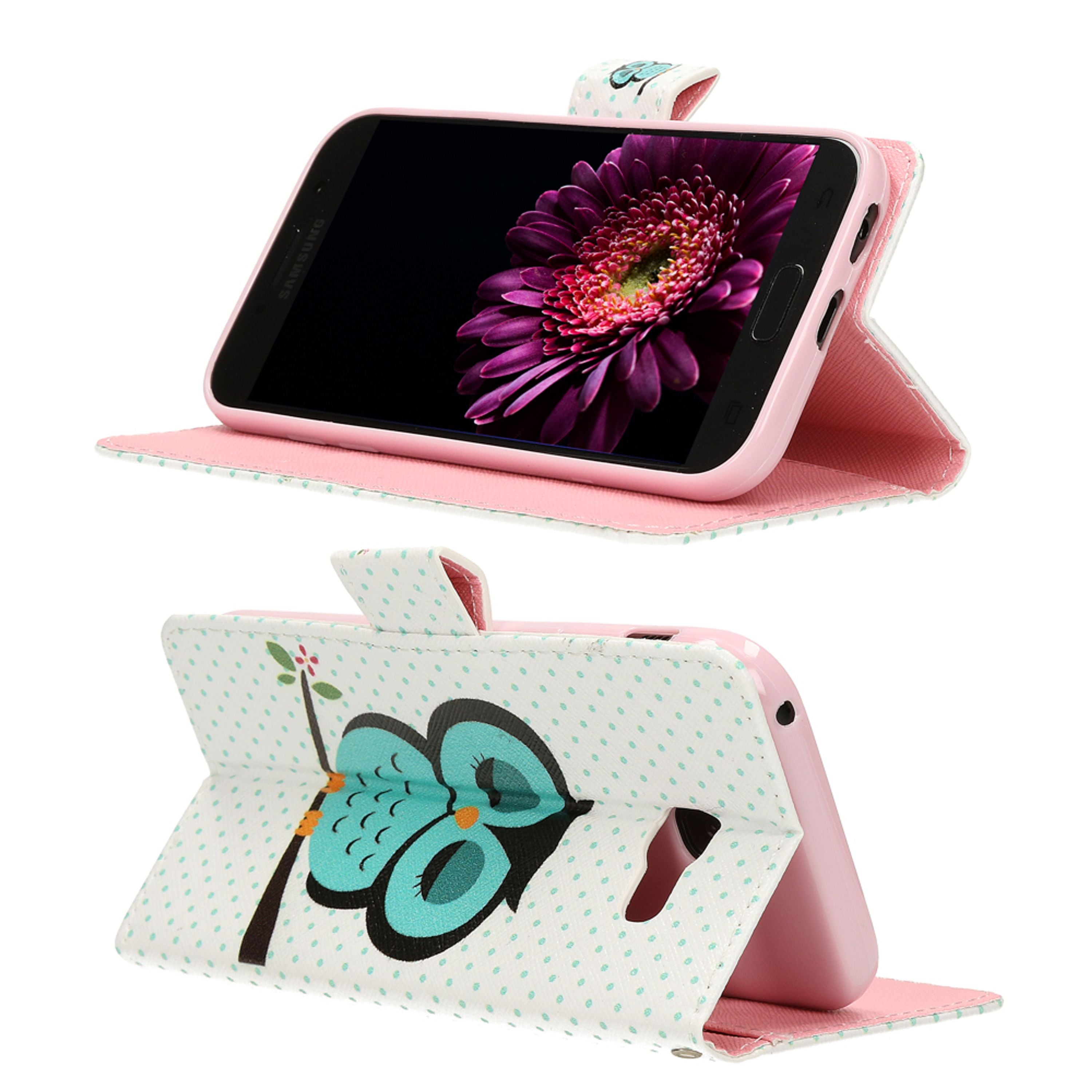 Samsung Galaxy A5 2017 Flipcase von NALIA, Kunstleder Book Case Etui Flipcase NALIA