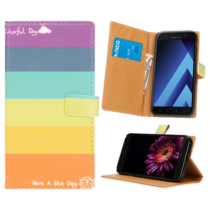 Samsung Galaxy A5 2017 Flipcase von NALIA, Kunstleder Book Case Etui Flipcase NALIA