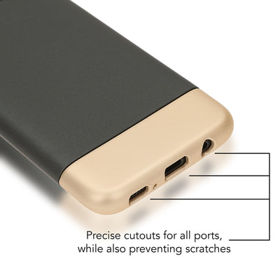 NALIA Handyhülle kompatibel mit Samsung Galaxy S8 Plus, Stoßfeste Schutzhülle Back-Cover Handy-Tasche Matt, Dünnes Slider Hardcase Zwei-teilig, Slim Etui Smart-Phone Hülle Bumper NALIA Protective Hülle