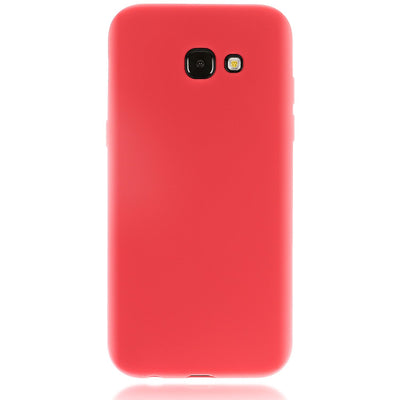 NALIA Handyhülle kompatibel mit Samsung Galaxy A5 2017, Jelly Case Schutzhülle Ultra-Slim Silikon Back-Cover, Dünne Gummi Hülle Handy-Tasche Schale, Smart-Phone Bumper Skin Etui Schwarz NALIA Protective Hülle