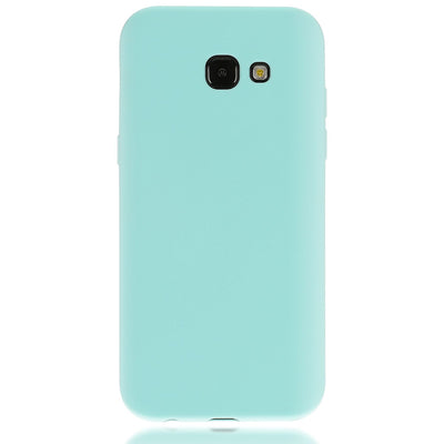 NALIA Handyhülle kompatibel mit Samsung Galaxy A5 2017, Jelly Case Schutzhülle Ultra-Slim Silikon Back-Cover, Dünne Gummi Hülle Handy-Tasche Schale, Smart-Phone Bumper Skin Etui Schwarz NALIA Protective Hülle