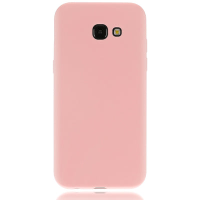 NALIA Handyhülle kompatibel mit Samsung Galaxy A5 2017, Jelly Case Schutzhülle Ultra-Slim Silikon Back-Cover, Dünne Gummi Hülle Handy-Tasche Schale, Smart-Phone Bumper Skin Etui Schwarz NALIA Protective Hülle