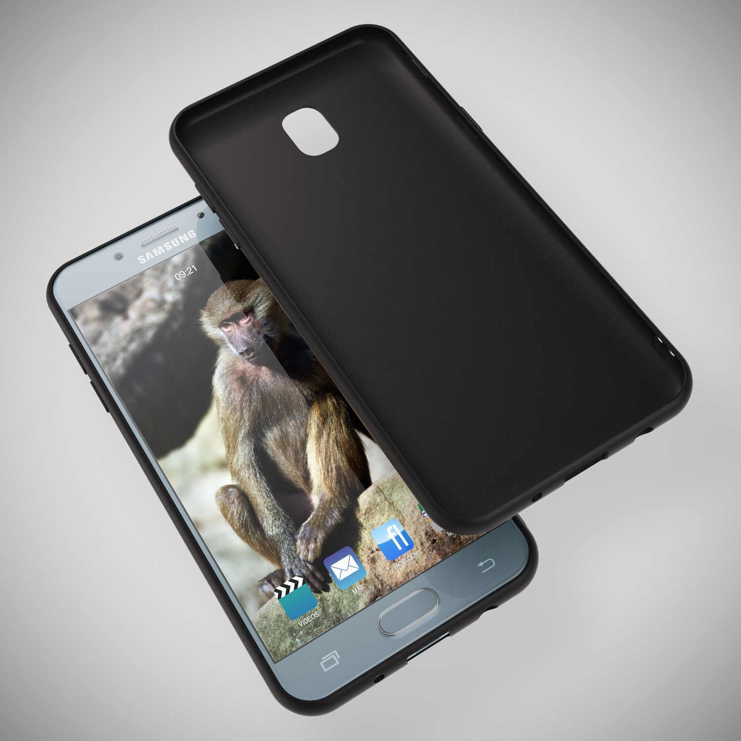 NALIA Handy Hülle für Samsung Galaxy J5 2017 (EU-Modell), TPU Silikon Case Cover NALIA