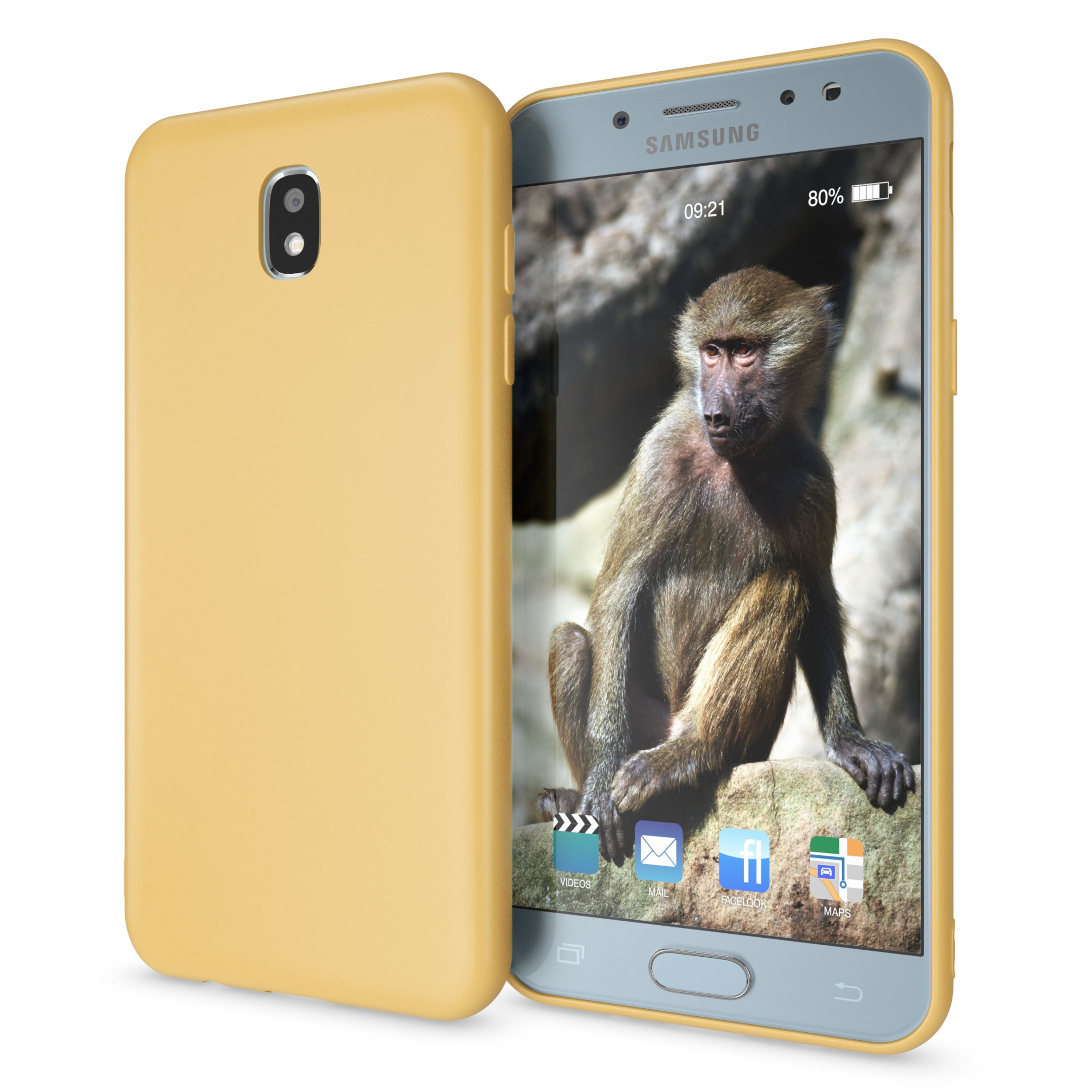 NALIA Handy Hülle für Samsung Galaxy J5 2017 (EU-Modell), TPU Silikon Case Cover NALIA