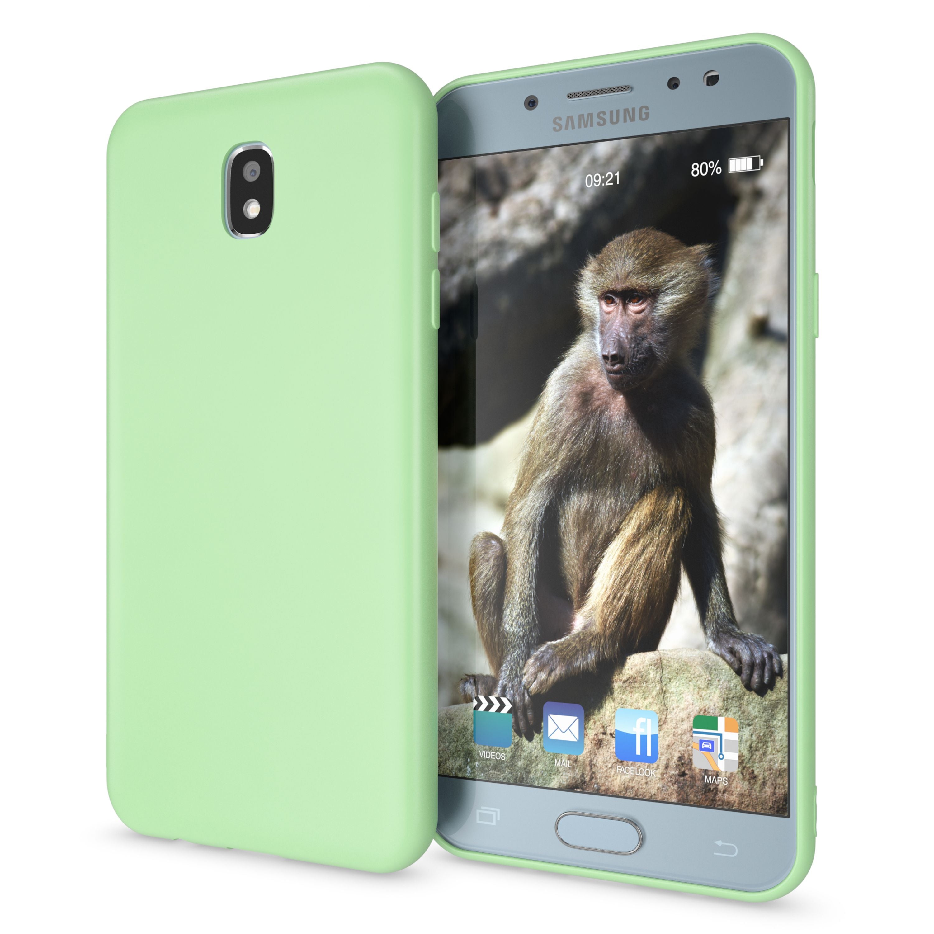 NALIA Handy Hülle für Samsung Galaxy J5 2017 (EU-Modell), TPU Silikon Case Cover NALIA
