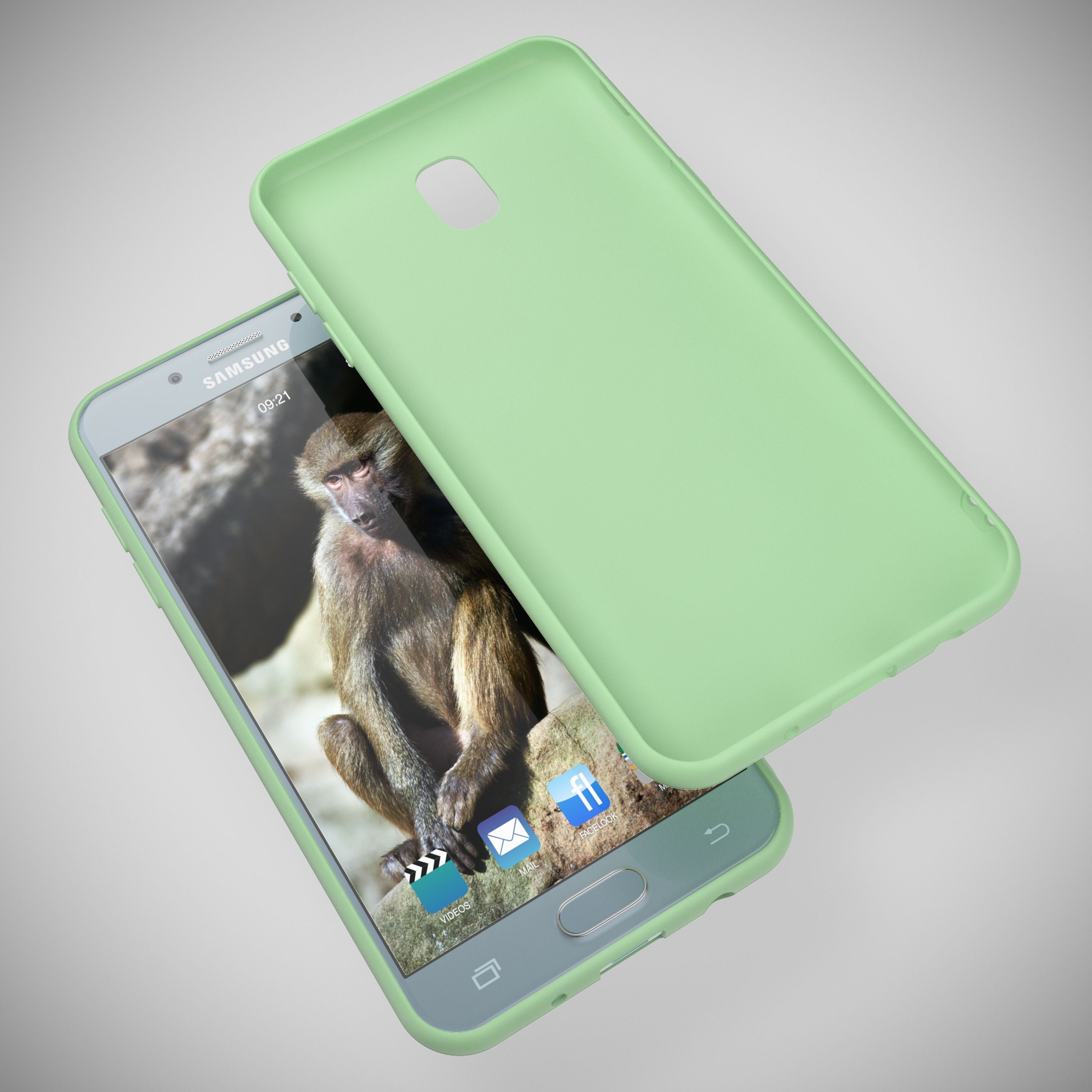 NALIA Handy Hülle für Samsung Galaxy J5 2017 (EU-Modell), TPU Silikon Case Cover NALIA