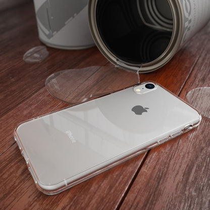 NALIA Handyhülle für iPhone XR, Ultra-Slim Silikon Case Cover Crystal Clear Etui Transparent NALIA