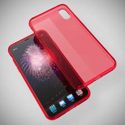 NALIA Handyhülle kompatibel mit iPhone X XS, Ultra-Slim Silikon Case Cover Crystal Schutzhülle Dünn Durchsichtig, Etui Handy-Tasche Schale Backcover Transparent Smart-Phone Bumper Transparent NALIA SlimFit Hülle