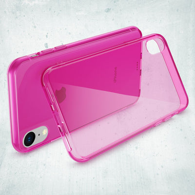 NALIA Handyhülle kompatibel mit iPhone XR, Ultra-Slim Silikon Case Cover Crystal Clear Schutzhülle Dünn Durchsichtig, Etui Handy-Tasche Backcover Hülle Transparent Bumper