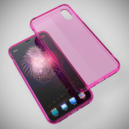 NALIA Handyhülle für iPhone XR, Ultra-Slim Silikon Case Cover Crystal Clear Etui Transparent NALIA
