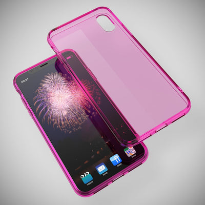 NALIA Handyhülle kompatibel mit iPhone X XS, Ultra-Slim Silikon Case Cover Crystal Schutzhülle Dünn Durchsichtig, Etui Handy-Tasche Schale Backcover Transparent Smart-Phone Bumper Transparent NALIA SlimFit Hülle