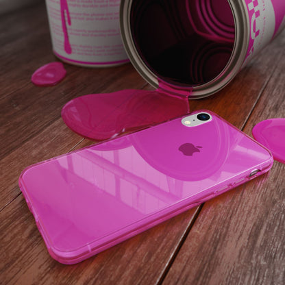 NALIA Handyhülle für iPhone XR, Ultra-Slim Silikon Case Cover Crystal Clear Etui Transparent NALIA