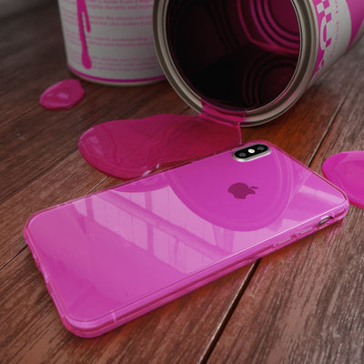 NALIA Handyhülle kompatibel mit iPhone X XS, Ultra-Slim Silikon Case Cover Crystal Schutzhülle Dünn Durchsichtig, Etui Handy-Tasche Schale Backcover Transparent Smart-Phone Bumper Transparent NALIA SlimFit Hülle