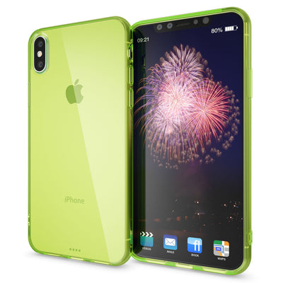 NALIA Handyhülle kompatibel mit iPhone X XS, Ultra-Slim Silikon Case Cover Crystal Schutzhülle Dünn Durchsichtig, Etui Handy-Tasche Schale Backcover Transparent Smart-Phone Bumper Transparent NALIA SlimFit Hülle