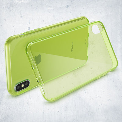 NALIA Handyhülle kompatibel mit iPhone X XS, Ultra-Slim Silikon Case Cover Crystal Schutzhülle Dünn Durchsichtig, Etui Handy-Tasche Schale Backcover Transparent Smart-Phone Bumper Transparent NALIA SlimFit Hülle