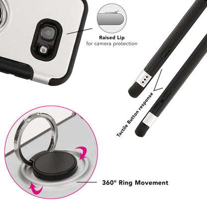 Samsung Galaxy A5 2017 Ring Handy Hülle von NALIA, Case Cover für KFZ Halterung NALIA