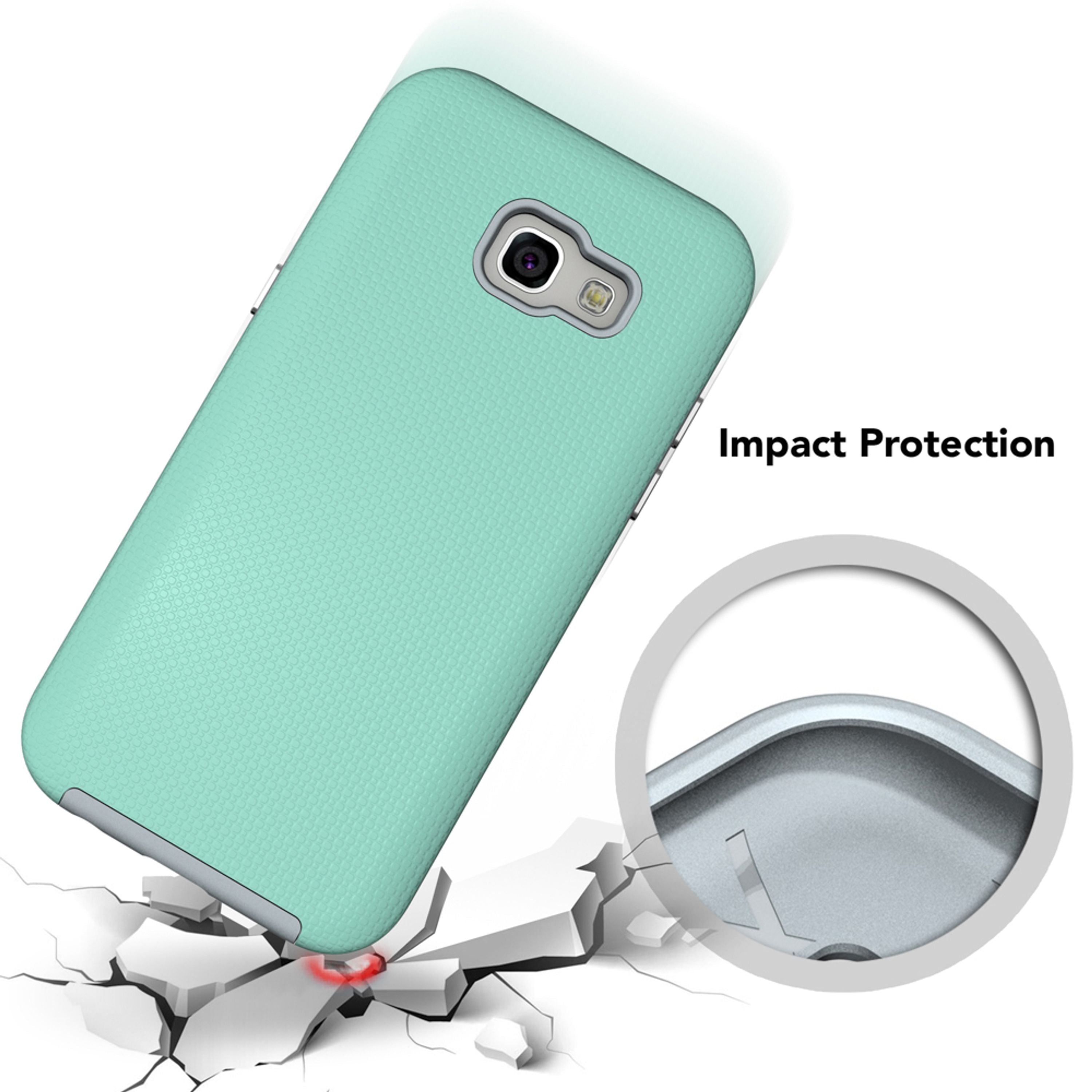 Samsung Galaxy A5 2017 Handy Hülle von NALIA 2 in 1 Silikon Case & Hardcover Etui NALIA