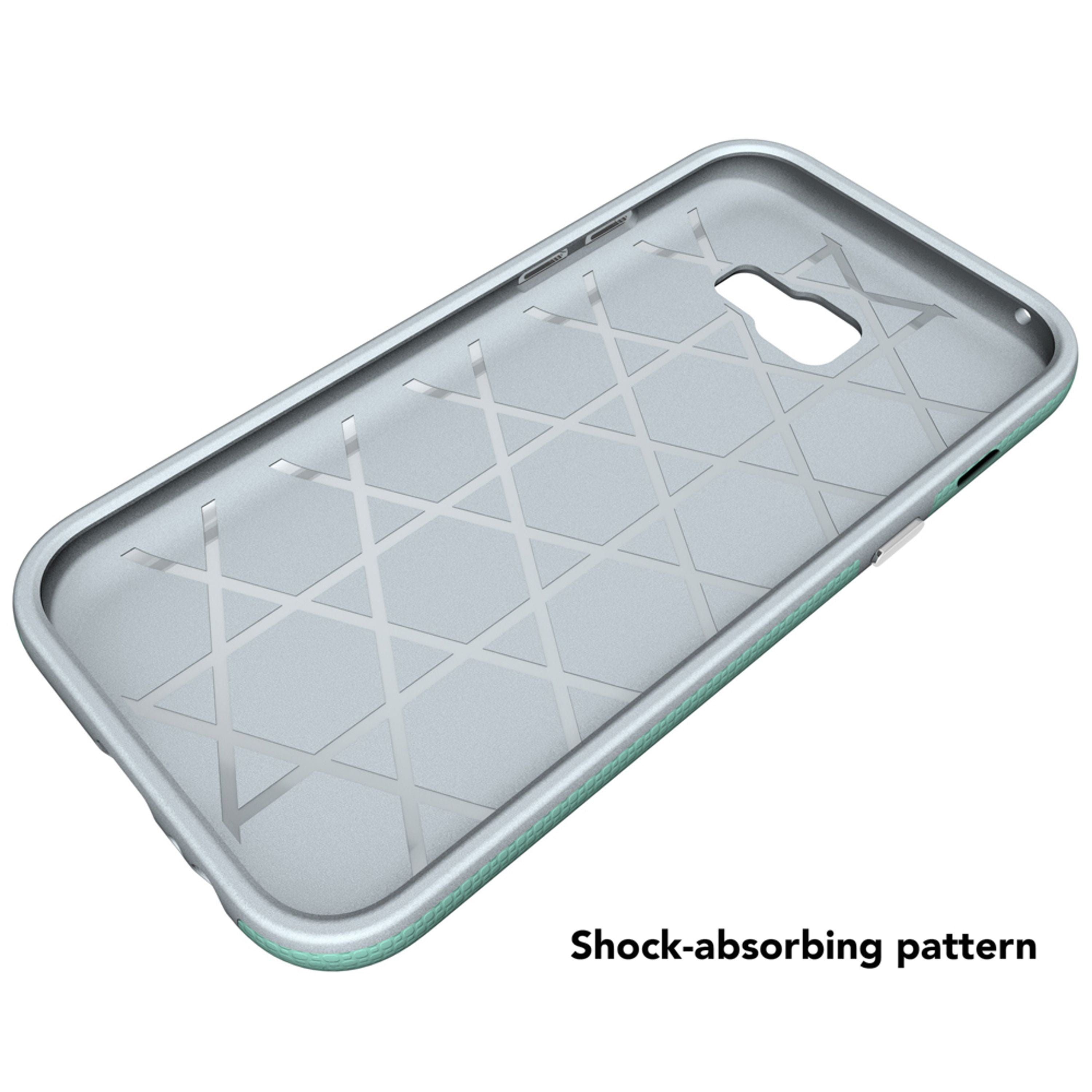 Samsung Galaxy A5 2017 Handy Hülle von NALIA 2 in 1 Silikon Case & Hardcover Etui NALIA