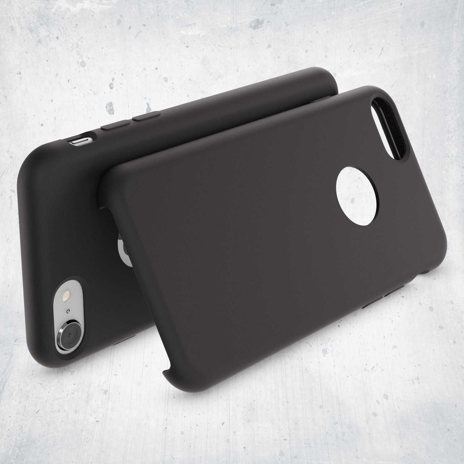 Apple iPhone 8 Liquid Silikon Handy Hülle von NALIA, weiches Hard Cover Case Dünn NALIA